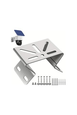 Honeybeeshop Ptz Güvenlik Kameraları İçin Paslanmaz Çelik Duvar Köşe Braketi 270 Açı Beyaz 1 Takım