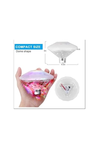 Sıcak Led Sualtı Gece Lambası Banyo Yüzme Havuz Işığı Renkli