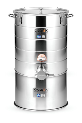 Caadex 130 L / 180 Kg Bal Dinlendirme Kazanı Ayağı, Paslanmaz, Cx-camm180