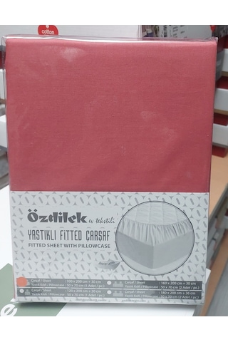 Özdilek Colourist Tek Kişilik Battal Çarşaf Seti 120x200 K.mercan Mercan