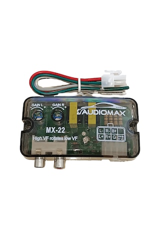 Audiomax Mx-22 Anfi Çevirici 2 Kanal Konvertör Çıkış Dönüştürücü