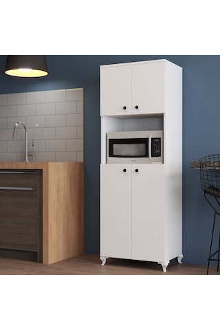 Moxen Beyaz Mikrodalga Fırın Dolabı Mfd1001Byz