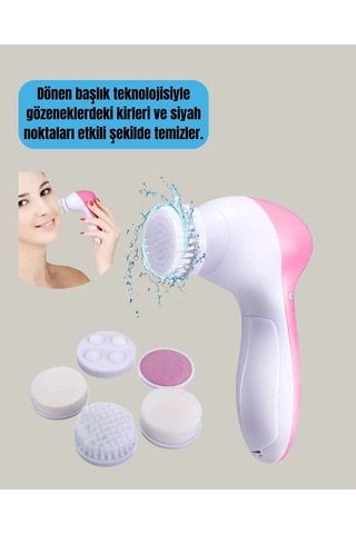 Zenvia Taşınabilir 5 İn 1 Elektrikli Cilt Temizleyici Znv2026