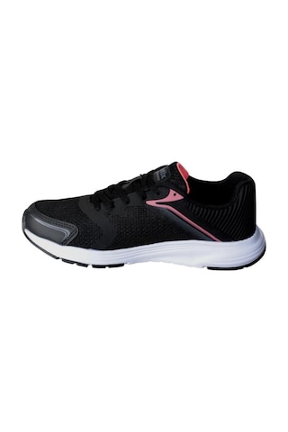 Kinetix Kadın Siyah Beyaz Comfort Taban Bağcıklı Günlük Koşu Spor Ayakkabı 001
