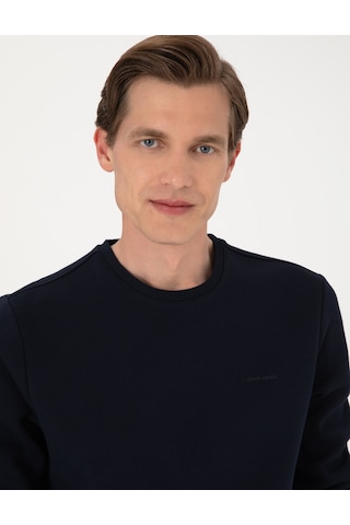 Pierre Cardin Erkek Lacivert Sweatshirt 50315021-vr033 Lacivert