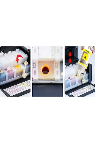 Epson T6731 L1800 Uyumlu Mürekkep 70 ML X 6 Adet
