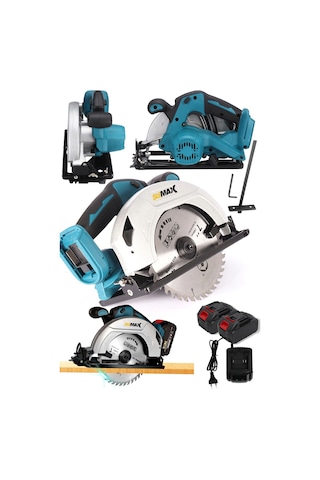 Stilmax SCS5810HD Çift Akülü Kömürsüz Motor Daire Testere