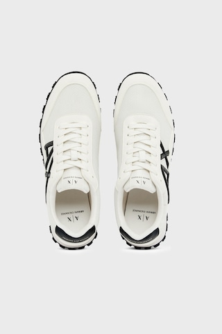 Armani Exchange Erkek Ayakkabı Xm001960 Af19388 M0017 Beyaz-siyah