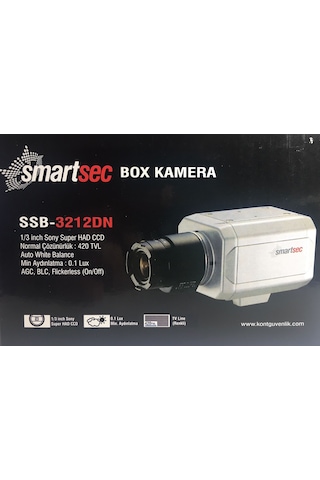 Smartsec Ssb-3212dn Analoh 420tvl Box Kamera
