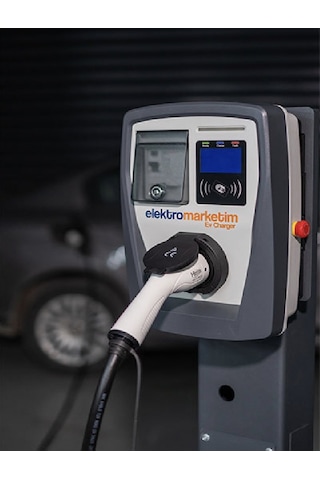 Hims 22kw 3 Faz 32a Tip 2 Soketli Elektrikli Araç Şarj İstasyonu