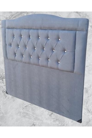 Başlık 90328 Dk Çift Kişilik 120 Tay Tüyü Antrasit Kumaş Dolgun Kapitone El Yapım