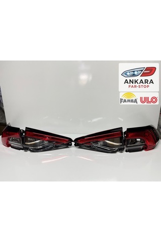 Toyota Corolla 2019-2025 Stop Lambası Sağ - Sol İç Ve Dış Takım  Farba-ulo-4 Stop Ledsiz -