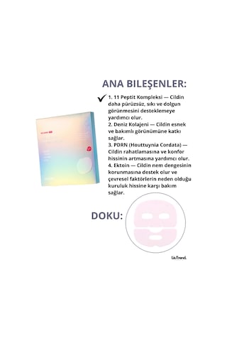 Apothe Red Capsule Pro-collagen Lifting Mask 34g 4ad Kırmızı Kapsüllü Ve Pro-kolajen İçeren Lifting Maske