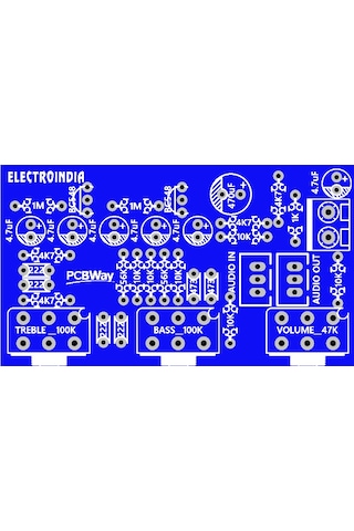 5 Adet Stereo Ton Kontrol Devresi Bc548 Transistörlü