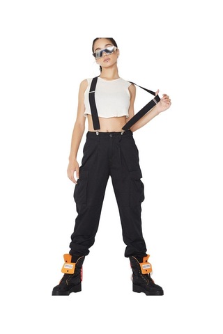 Streetstyle Unisex Pantolon Askısı - Siyah