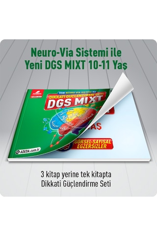 Dikkati Güçlendirme Seti Mixt 10-11 Yaş - Osman Abalı - Adeda