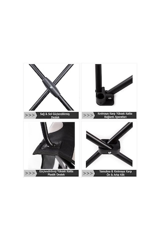 Sportlife Evolite Nature Katlanabilir Kamp Koltuğu 2'li Set Mavi