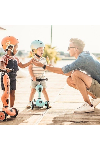 Scoot And Ride Helmet Bebek Kaskı Xxs-S Turkuaz 181206-96388