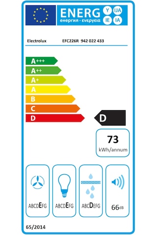 Electrolux EFC226R Rustik Ada Tipi 60 CM Davlumbaz
