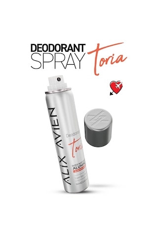 Alüminyumsuz Seyahat Boy Kadın Deodorant Sprey 75 Ml - Toria
