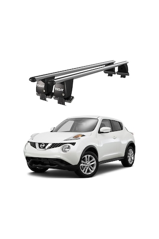 Nissan Juke F15 2010-2019 Oluksuz Kilitli Ara Atkı Port Bagaj Tavan Barı