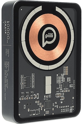 Piili Magsafe 10000 Mah Powerbank Siyah