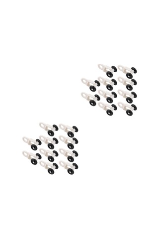 1/2/3/5 10 Adet Perde Rayı Kayar Raylı Rulo Beyaz Siyah Stil 5 1 Set Diğer