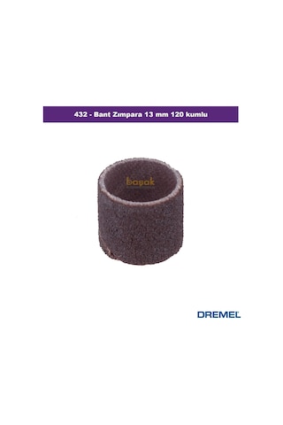 Dremel 432 Bant Zımpara 120 Kum 4 Adet 2615t432ja