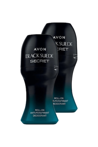 Avon Black Suede Secret Erkek Roll-On Deodorant 2 x 50 ML