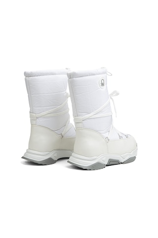 United Colors Of Benetton Benetton BN-30392 - 3256 Beyaz Gri - Kadın Bot 35829