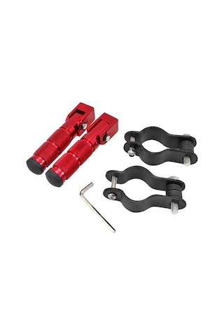 Homyl Evrensel Ayak Pegs Braketli Katlanmış Kaymaz Bisiklet Kir