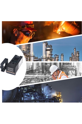 Jeemson Rex-c100 V Dn 100-240v Ck Uzun Tip Pıd Akıllı Sıcaklık Kontrolörü Ssr Çıkışlı Otomatik Termostat