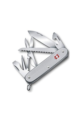 Victorinox Cep Bıçağı Farmer X Alox 10 Fonksiyon, Bıçak, Konserve Açacağı, Tornavida, Ahşap Testere