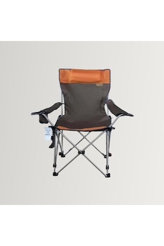 Madfox Prowler Katlanabilir 3 Kademeli Yatabilen Kamp Sandalyesi - Şezlong Brown/orange Karışık