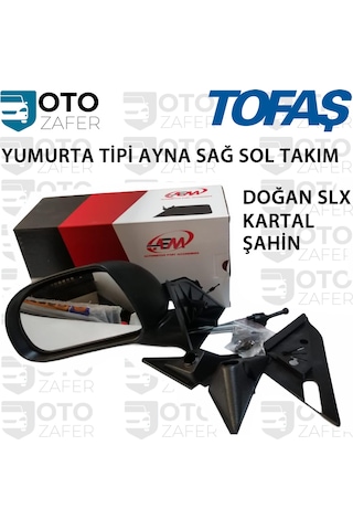 Tofaş Uyumlu Ayna Doğan Slx Şahin Kartal Dış Dikiz Aynası Yumurta Ayna