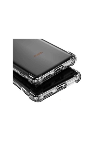 Huawei Mate 40 Pro Kılıf Zore Nitro Anti Shock Silikon Renksiz