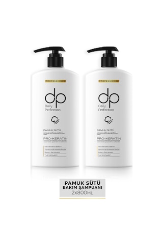 Dp Daily Perfection Şampuan Pamuk Sütü 800 ML 2 X Adet