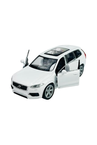 Oyuncak Metal Model Araba 1/36 Çek Bırak Beyaz Volvo Xc90