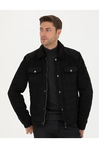 Pierre Cardin Erkek Siyah Deri Mont-kaban 50282834-001 Siyah