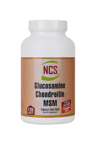 Ncs Glukozamin Kondroitin Msm + II Collagen Turmeric 120 Tablet