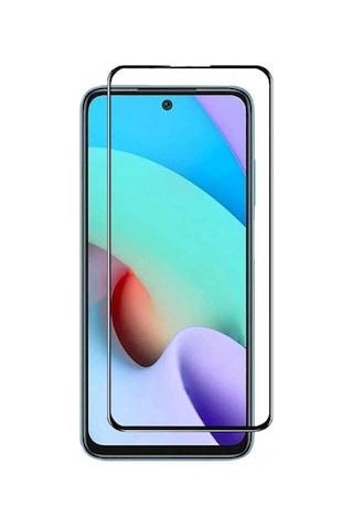 Xiaomi Redmi Note 11T 5G Davin 5D Cam Ekran Koruyucu Siyah