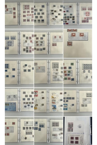 Almanya Pul Ve Zarf Koleksiyonu Albümü 270 Adet - Yabancı Pul 005