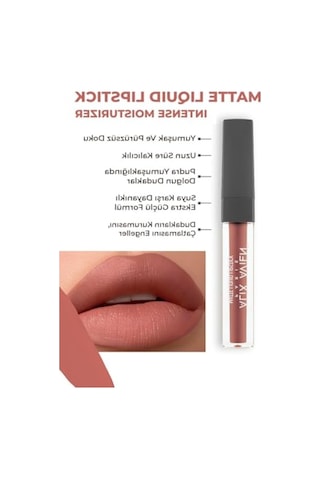 Uzun Süre Kalıcı Kadifemsi Mat Likit Ruj - 504 Spicy Terracott 00