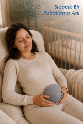 Babyjem Kiraz Çekirdekli Anne Bebek Rahatlatıcı Yastık