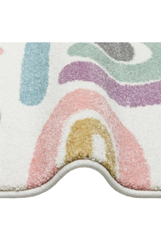 Eko Halı Kids Kds 20 Pastel Çocuk Halısı Çok Renkli