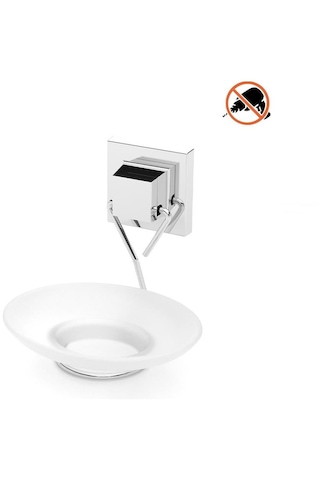 Tekno Tel Ef-266 Yapışkanlı Sabunluk Krom