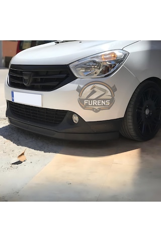 Dacia Dokker 2013-2021 Uyumlu H Lip Esnek Ön Lip 2 Parça Karlık Ön Ek Tampon Altı Dill
