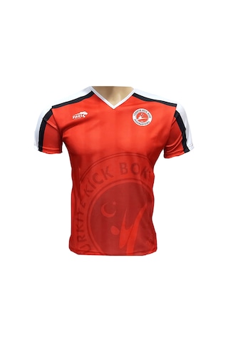 Pars Point Fight Tişört Tek Üst Prs-1602 Kırmızı