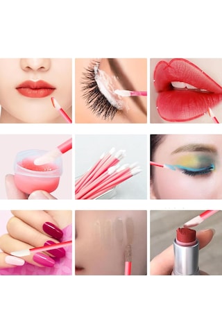 Dudak Ruj Aplikatörü Lip Gloss Kaş Kirpik Çubuğu 50li