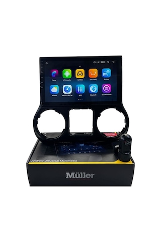 Jeep Wrangler - Rubıcon Müller 4-64 Profesyonel Oem Multimedya 10"